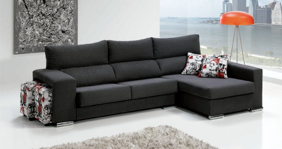 SOFA CHAISE LONGUE MOD.: TOL